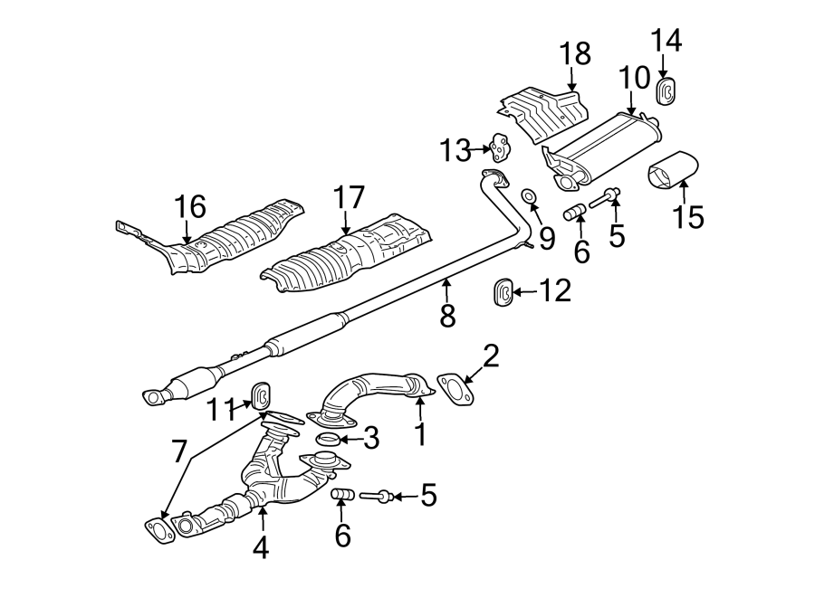 7EXHAUST SYSTEM. EXHAUST COMPONENTS.https://images.simplepart.com/images/parts/motor/fullsize/6228235.png