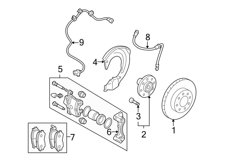 4FRONT SUSPENSION. BRAKE COMPONENTS.https://images.simplepart.com/images/parts/motor/fullsize/6228280.png