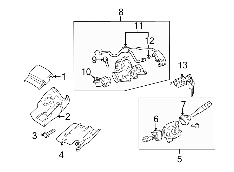 12STEERING COLUMN. SHROUD. SWITCHES & LEVERS.https://images.simplepart.com/images/parts/motor/fullsize/6228330.png