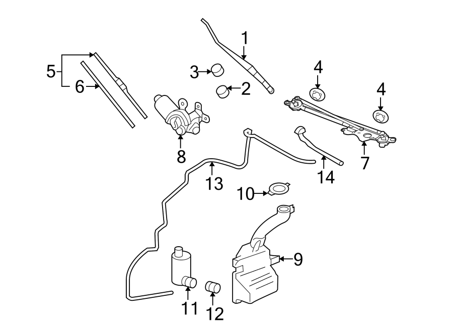 5WINDSHIELD. WIPER COMPONENTS.https://images.simplepart.com/images/parts/motor/fullsize/6228345.png