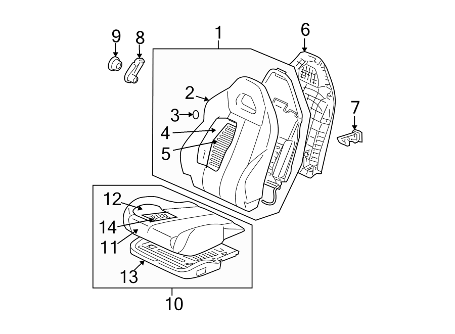 10SEATS & TRACKS. FRONT SEAT COMPONENTS.https://images.simplepart.com/images/parts/motor/fullsize/6228410.png