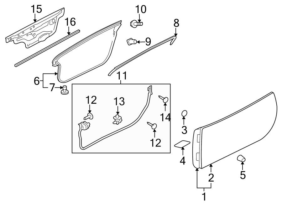 11DOOR & COMPONENTS. EXTERIOR TRIM.https://images.simplepart.com/images/parts/motor/fullsize/6228475.png