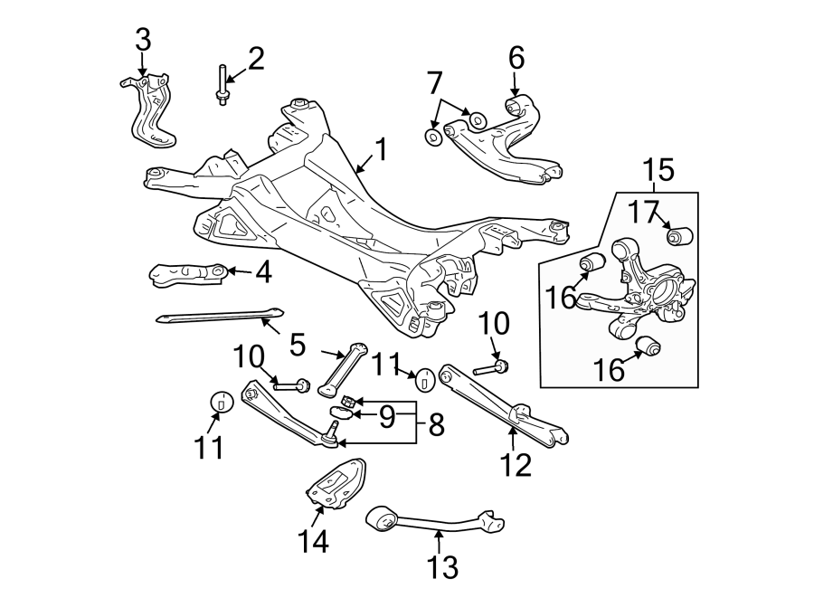 15REAR SUSPENSION. SUSPENSION COMPONENTS.https://images.simplepart.com/images/parts/motor/fullsize/6228530.png