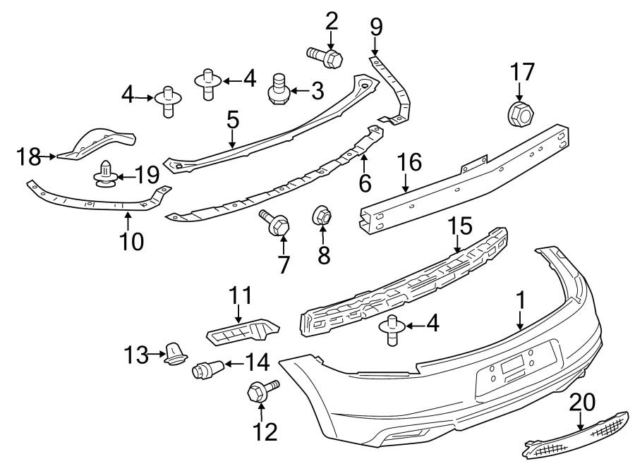 7REAR BUMPER. BUMPER & COMPONENTS.https://images.simplepart.com/images/parts/motor/fullsize/6228608.png