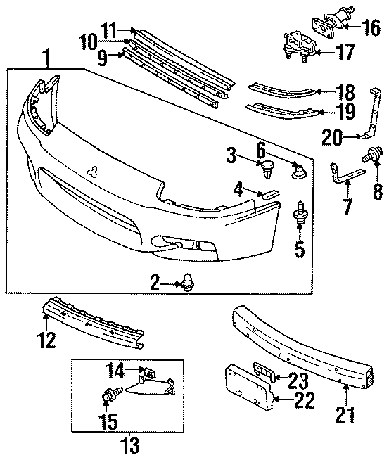 5FRONT BUMPER. BUMPER & COMPONENTS.https://images.simplepart.com/images/parts/motor/fullsize/6230814.png