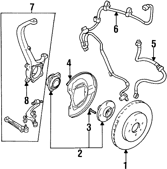 1FRONT SUSPENSION. BRAKE COMPONENTS.https://images.simplepart.com/images/parts/motor/fullsize/6240250.png