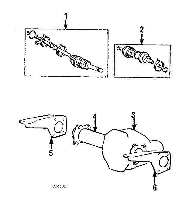 1WHEELS & FRONT SUSPENSION. AXLE SHAFT & JOINTS. FRONT AXLE.https://images.simplepart.com/images/parts/motor/fullsize/624100.png