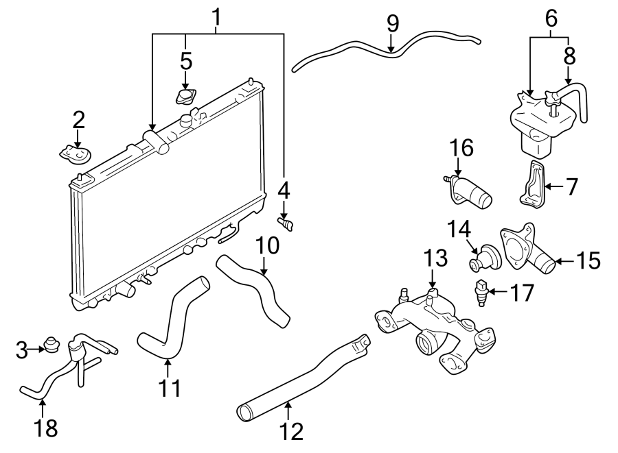 6RADIATOR & COMPONENTS.https://images.simplepart.com/images/parts/motor/fullsize/6241060.png