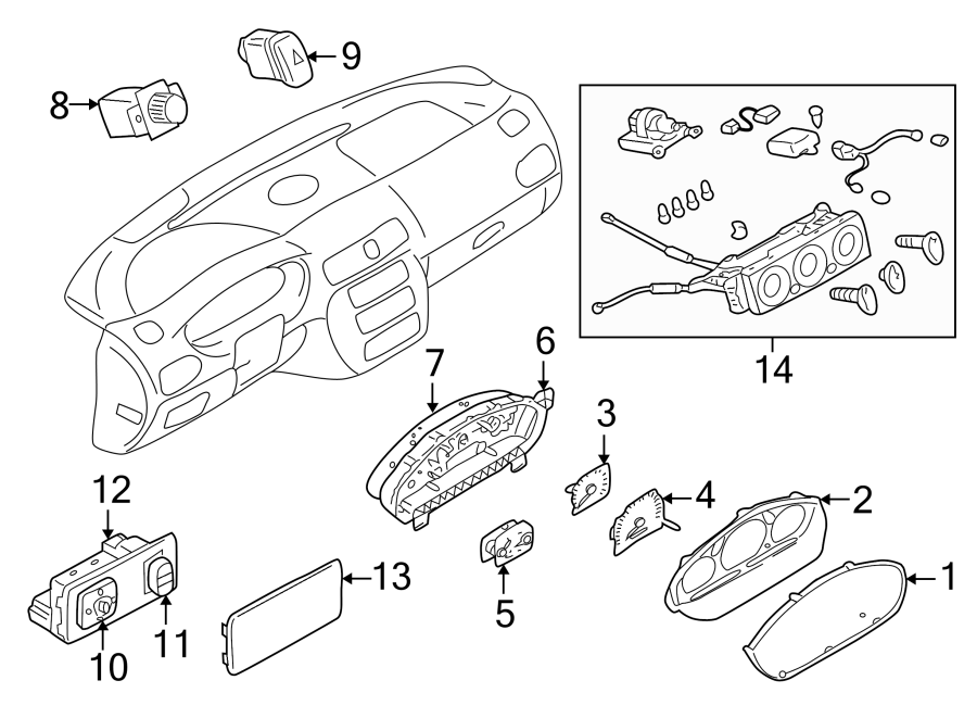 14INSTRUMENT PANEL. CLUSTER & SWITCHES.https://images.simplepart.com/images/parts/motor/fullsize/6241340.png