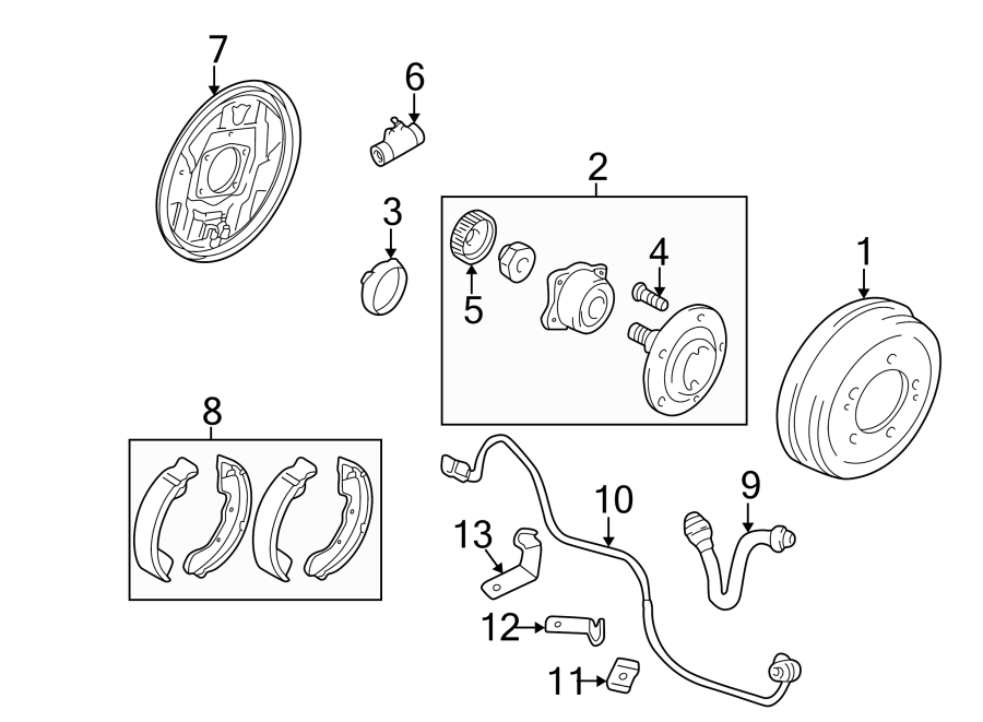 10REAR SUSPENSION. BRAKE COMPONENTS.https://images.simplepart.com/images/parts/motor/fullsize/6241540.png