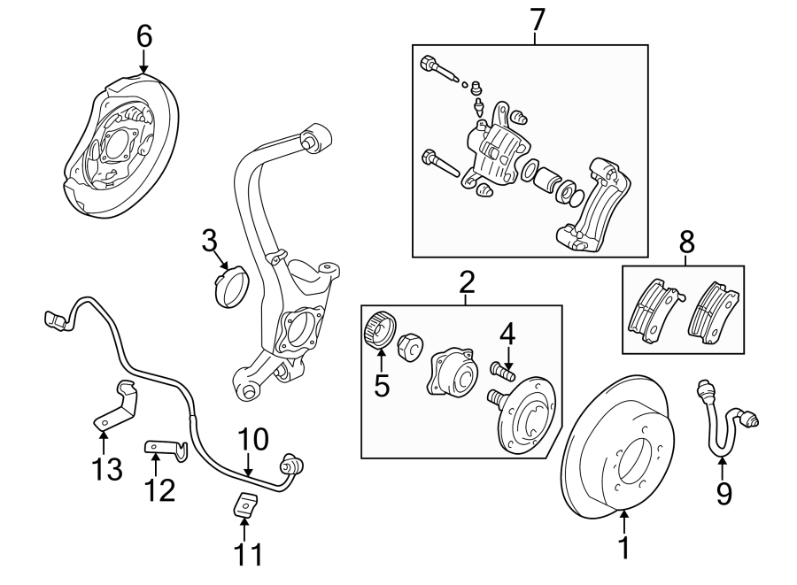 10REAR SUSPENSION. BRAKE COMPONENTS.https://images.simplepart.com/images/parts/motor/fullsize/6241545.png