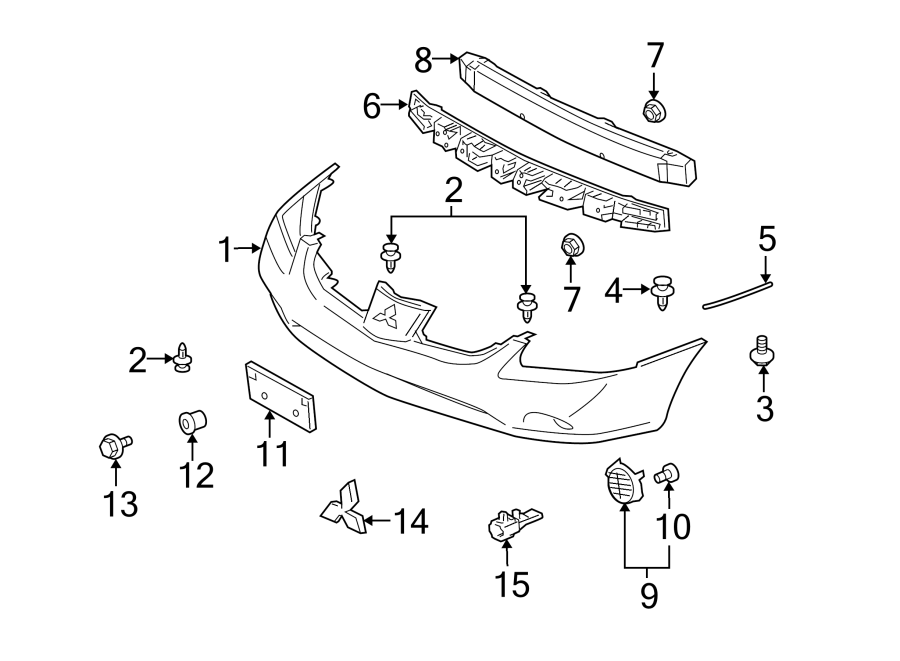 7FRONT BUMPER. BUMPER & COMPONENTS.https://images.simplepart.com/images/parts/motor/fullsize/6242010.png