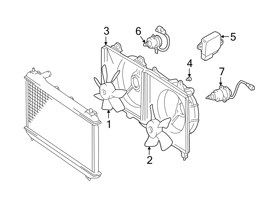 2Cooling fan.https://images.simplepart.com/images/parts/motor/fullsize/6242040.png