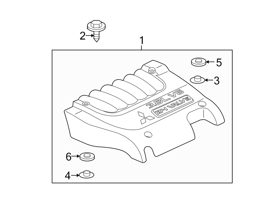 1ENGINE / TRANSAXLE. ENGINE APPEARANCE COVER.https://images.simplepart.com/images/parts/motor/fullsize/6242159.png