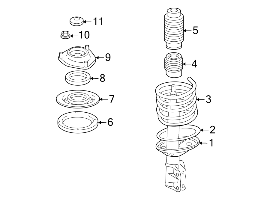 10FRONT SUSPENSION. STRUTS & COMPONENTS.https://images.simplepart.com/images/parts/motor/fullsize/6242190.png