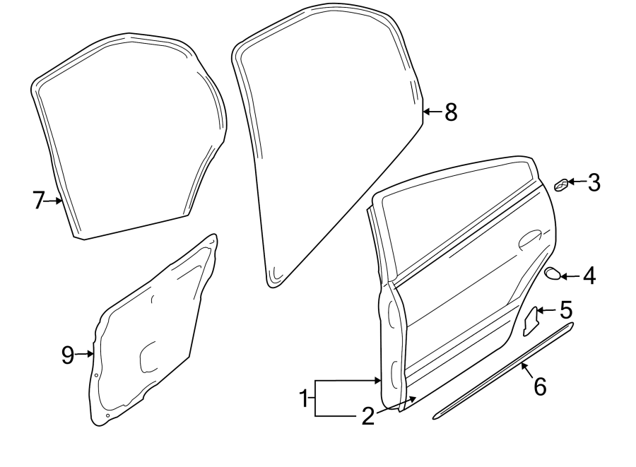 1REAR DOOR. DOOR & COMPONENTS.https://images.simplepart.com/images/parts/motor/fullsize/6242370.png