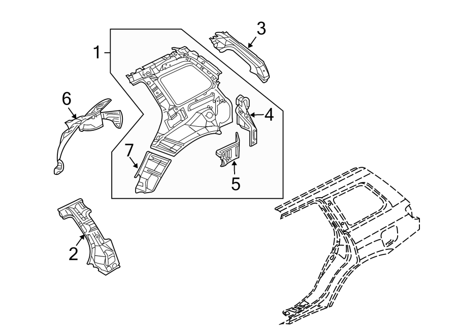 5QUARTER PANEL. INNER STRUCTURE.https://images.simplepart.com/images/parts/motor/fullsize/6250525.png