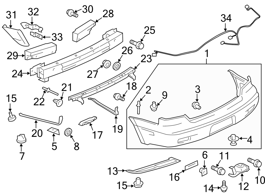 16REAR BUMPER. BUMPER & COMPONENTS.https://images.simplepart.com/images/parts/motor/fullsize/6250635.png