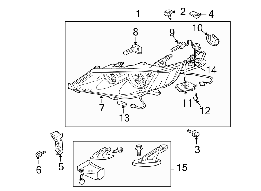 8FRONT LAMPS. HEADLAMP COMPONENTS.https://images.simplepart.com/images/parts/motor/fullsize/6251025.png