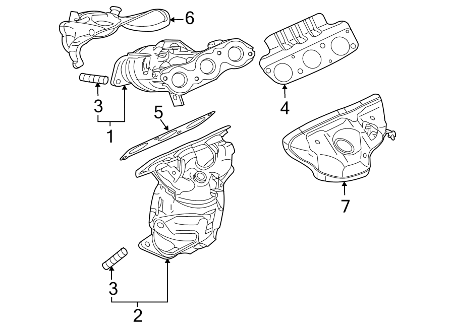 1EXHAUST SYSTEM. MANIFOLD.https://images.simplepart.com/images/parts/motor/fullsize/6251170.png