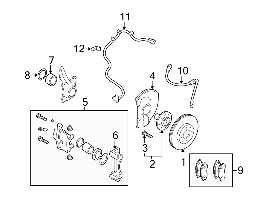 7FRONT SUSPENSION. BRAKE COMPONENTS.https://images.simplepart.com/images/parts/motor/fullsize/6251200.png