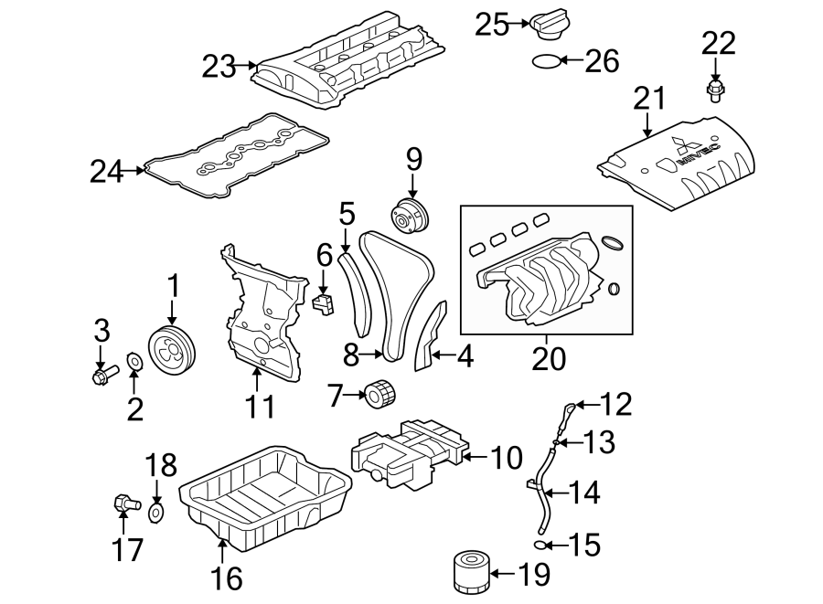 13ENGINE / TRANSAXLE. ENGINE PARTS.https://images.simplepart.com/images/parts/motor/fullsize/6251715.png