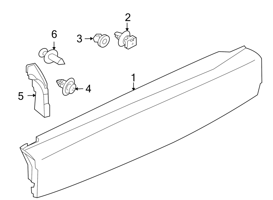 4TAIL GATE. EXTERIOR TRIM.https://images.simplepart.com/images/parts/motor/fullsize/6251755.png