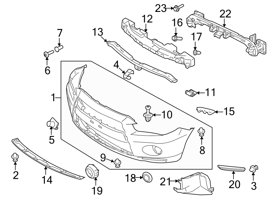 10FRONT BUMPER. BUMPER & COMPONENTS.https://images.simplepart.com/images/parts/motor/fullsize/6252005.png