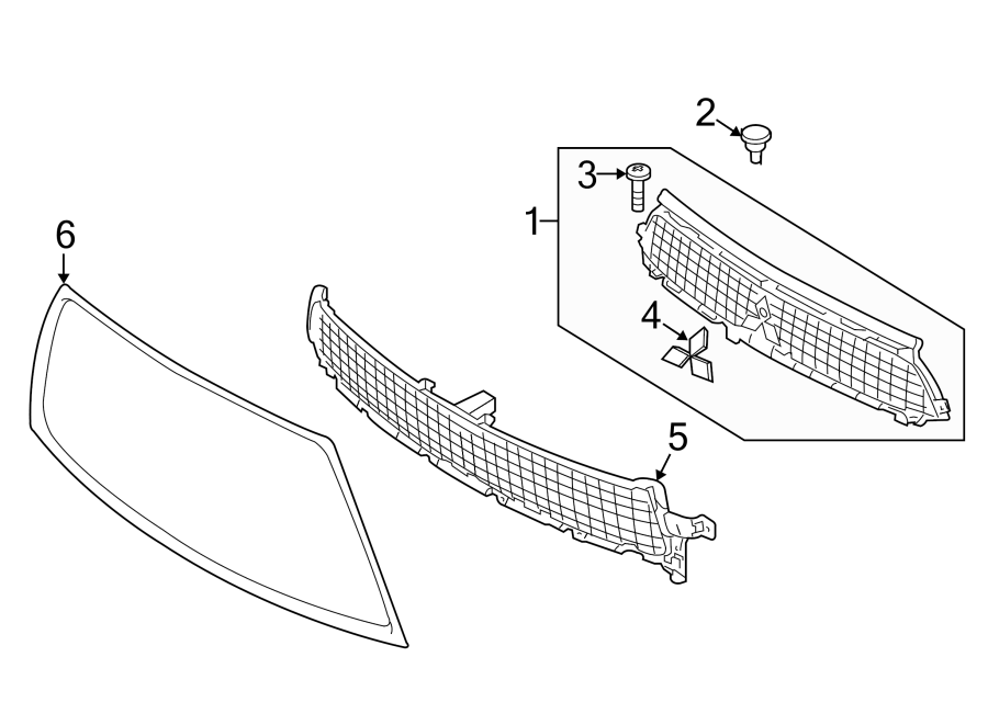 4GRILLE & COMPONENTS.https://images.simplepart.com/images/parts/motor/fullsize/6252010.png