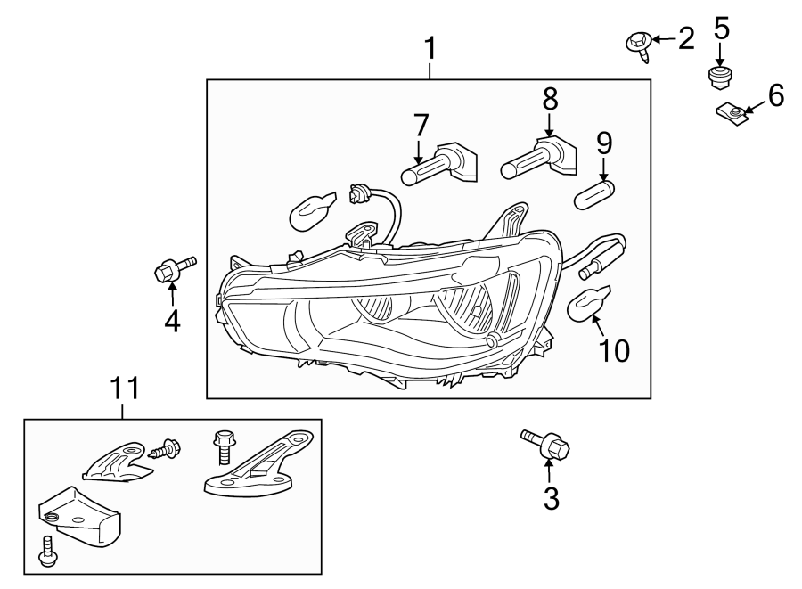 2FRONT LAMPS. HEADLAMP COMPONENTS.https://images.simplepart.com/images/parts/motor/fullsize/6252015.png