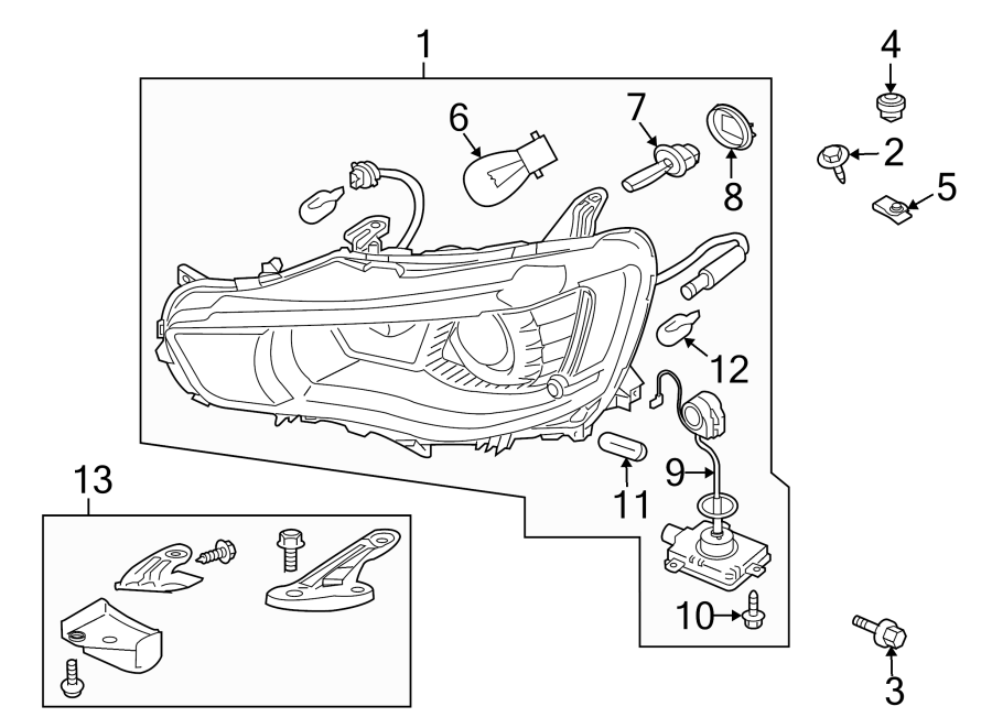 2FRONT LAMPS. HEADLAMP COMPONENTS.https://images.simplepart.com/images/parts/motor/fullsize/6252020.png