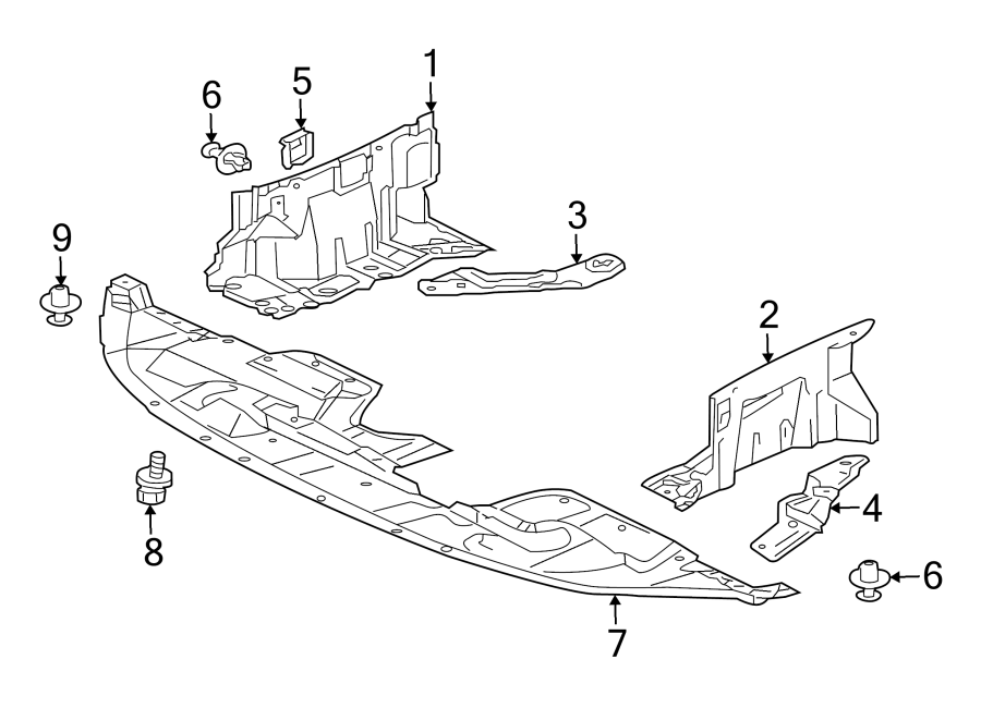 8RADIATOR SUPPORT. SPLASH SHIELDS.https://images.simplepart.com/images/parts/motor/fullsize/6252040.png