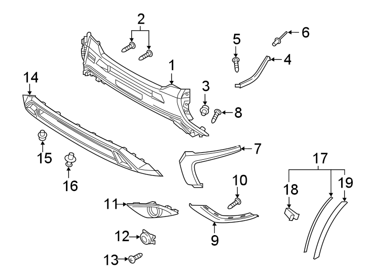 14FRONT BUMPER & GRILLE. BUMPER & COMPONENTS.https://images.simplepart.com/images/parts/motor/fullsize/6253011.png