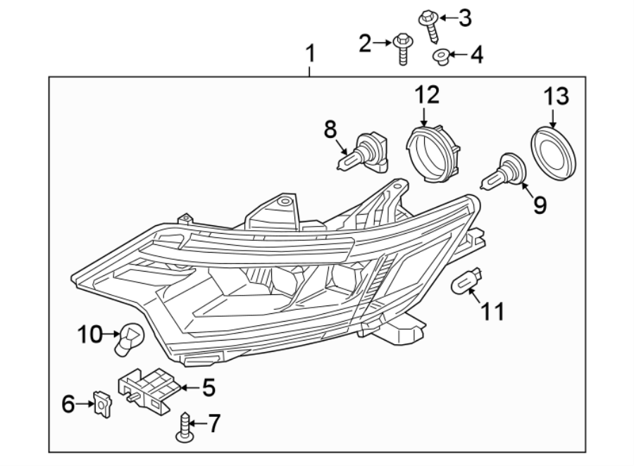 10FRONT LAMPS. HEADLAMP COMPONENTS.https://images.simplepart.com/images/parts/motor/fullsize/6253017.png