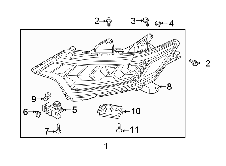 5FRONT LAMPS. HEADLAMP COMPONENTS.https://images.simplepart.com/images/parts/motor/fullsize/6253023.png