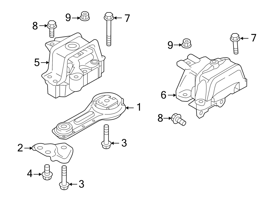 9ENGINE / TRANSAXLE. ENGINE & TRANS MOUNTING.https://images.simplepart.com/images/parts/motor/fullsize/6253205.png