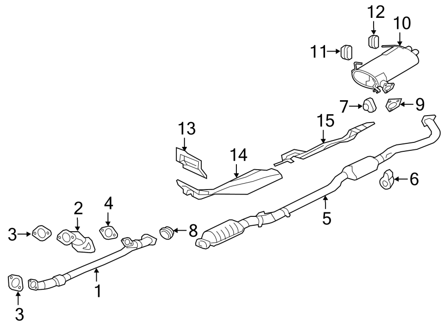 15EXHAUST SYSTEM. EXHAUST COMPONENTS.https://images.simplepart.com/images/parts/motor/fullsize/6253250.png