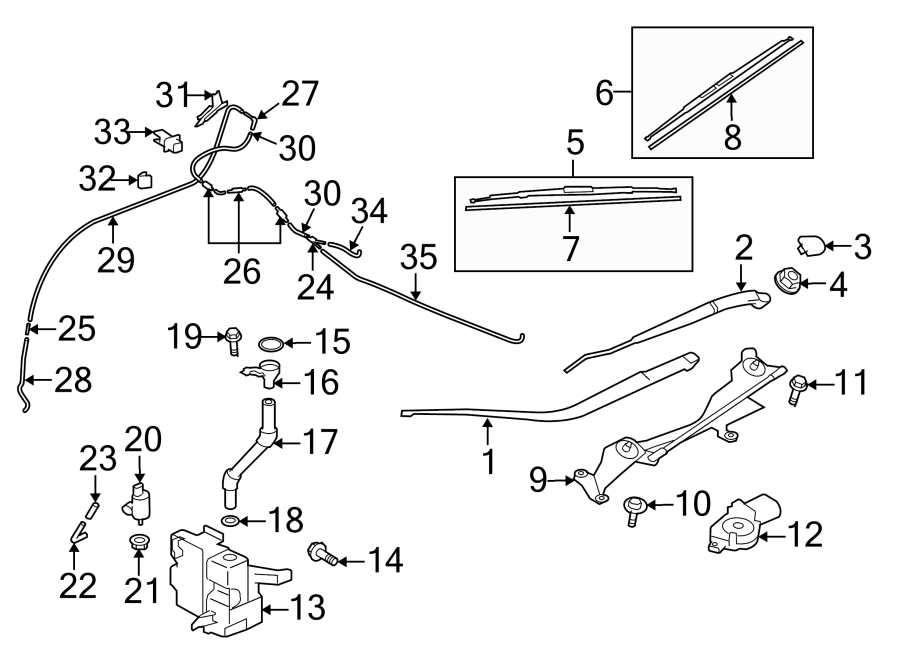 13WINDSHIELD. WIPER & WASHER COMPONENTS.https://images.simplepart.com/images/parts/motor/fullsize/6253340.png