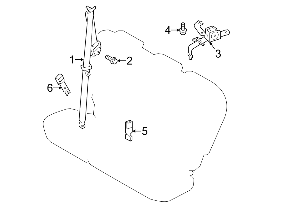 2RESTRAINT SYSTEMS. SECOND ROW SEAT BELTS.https://images.simplepart.com/images/parts/motor/fullsize/6253395.png