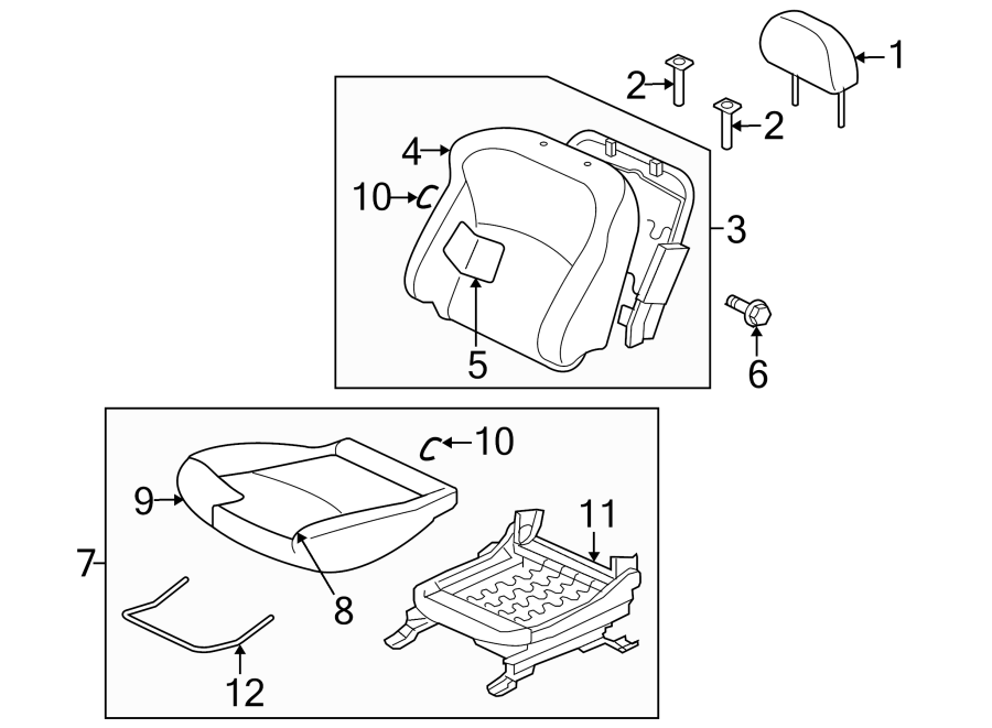 1SEATS & TRACKS. PASSENGER SEAT COMPONENTS.https://images.simplepart.com/images/parts/motor/fullsize/6253405.png