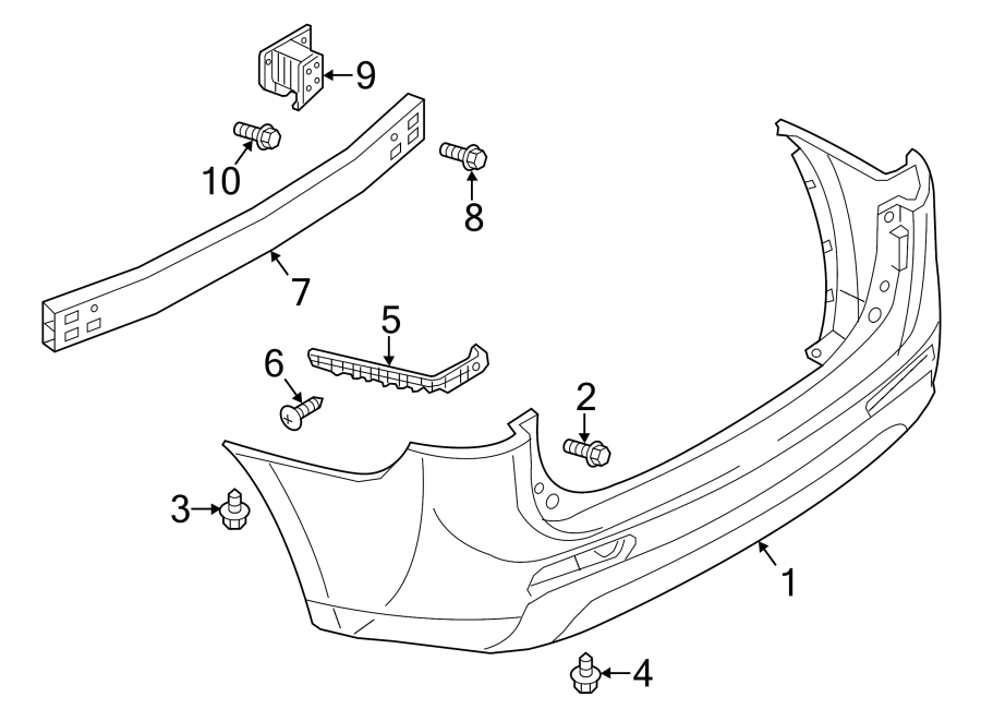 10REAR BUMPER. BUMPER & COMPONENTS.https://images.simplepart.com/images/parts/motor/fullsize/6253715.png