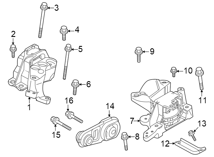 14Engine / transaxle. Engine & TRANS mounting.https://images.simplepart.com/images/parts/motor/fullsize/6254196.png