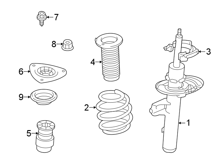 9Front suspension. Struts & components.https://images.simplepart.com/images/parts/motor/fullsize/6254220.png