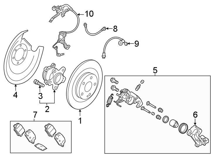 4Rear suspension. Brake components.https://images.simplepart.com/images/parts/motor/fullsize/6254580.png