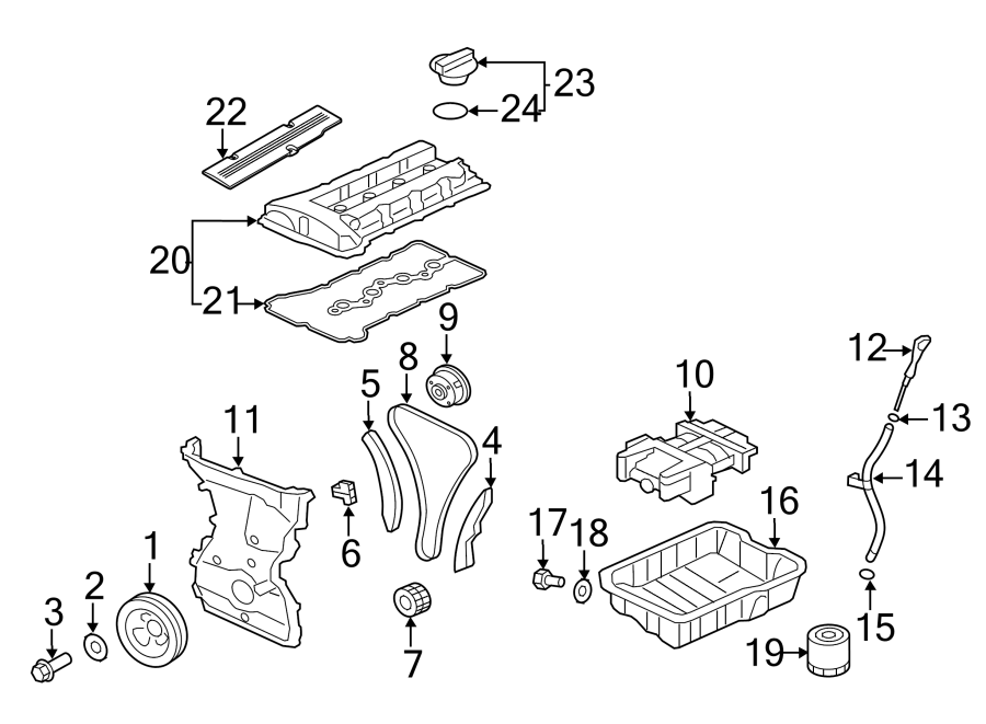 13ENGINE / TRANSAXLE. ENGINE PARTS.https://images.simplepart.com/images/parts/motor/fullsize/6255200.png