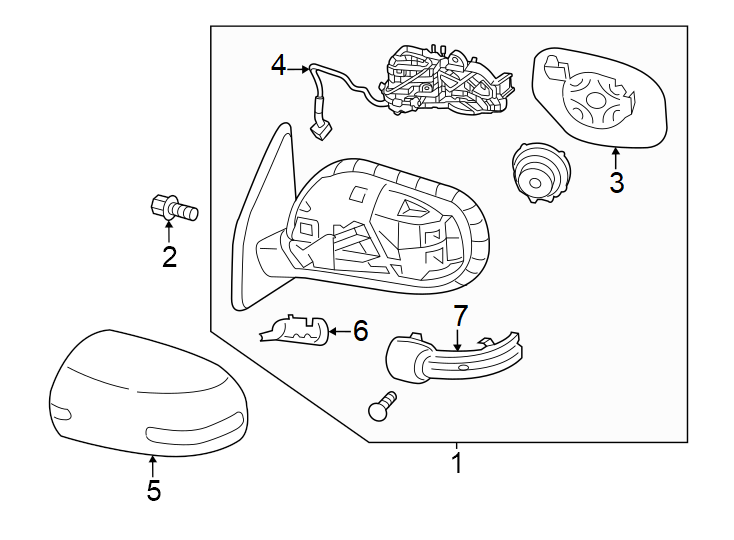 32019-2024. W/BLIND spot. W/O blind spot. W/O power fold. W/POWER fold. W/TURN signal.https://images.simplepart.com/images/parts/motor/fullsize/6255534.png