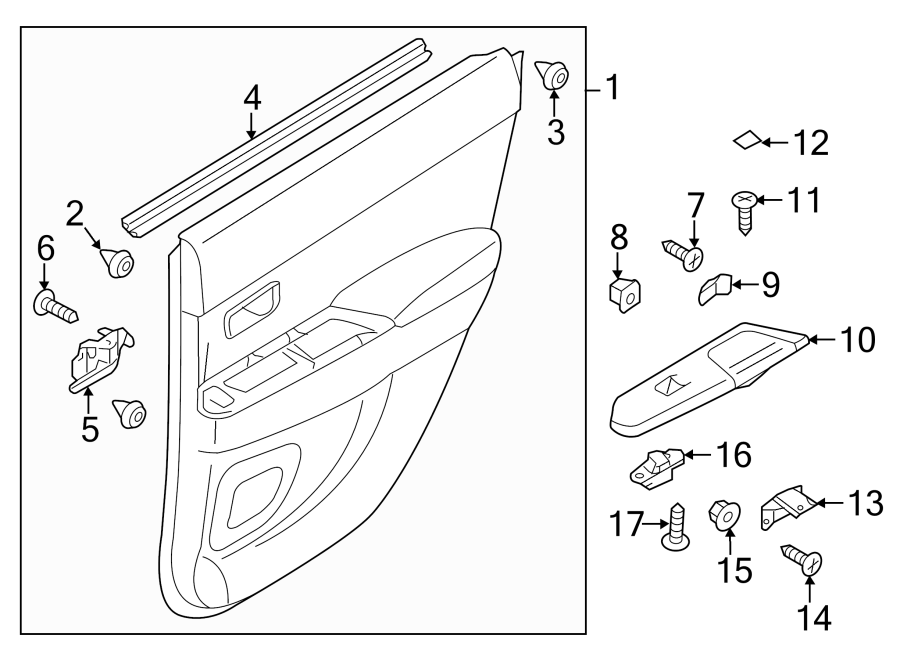 5REAR DOOR. INTERIOR TRIM.https://images.simplepart.com/images/parts/motor/fullsize/6255580.png