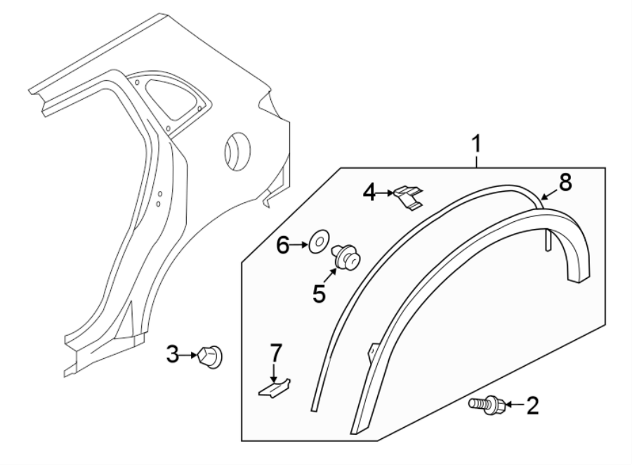 5QUARTER PANEL. EXTERIOR TRIM.https://images.simplepart.com/images/parts/motor/fullsize/6255592.png