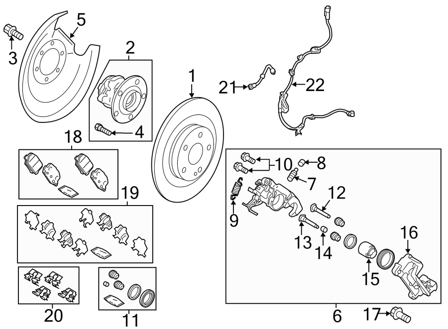 3REAR SUSPENSION. BRAKE COMPONENTS.https://images.simplepart.com/images/parts/motor/fullsize/6255627.png