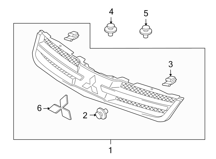 6GRILLE & COMPONENTS.https://images.simplepart.com/images/parts/motor/fullsize/6260018.png